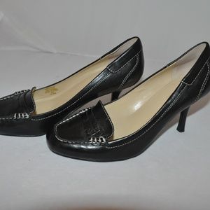Ralph Lauren Dania Black Nappa Pumps NIB